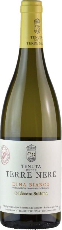 Tenuta delle Terre Nere Etna Bianco Calderara Sottana Cuvee delle Vigne Niche 2023 Front Bottle Shot