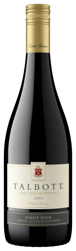 Talbott Sleepy Hollow Pinot Noir 2023 Front Bottle Shot
