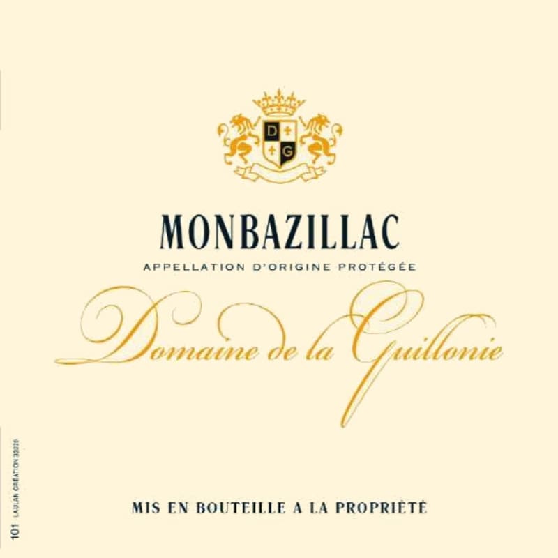 Domaine de Guillonie Monbazillac 2013 Front Label