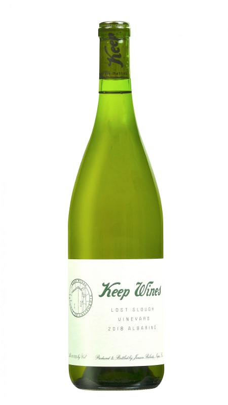 Keep Lost Slough Vineyard Albarino 2018 Front Bottle Shot