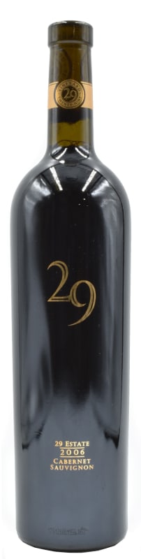 Vineyard 29 Estate Cabernet Sauvignon (375ML Half-bottle) 2006 Front Bottle Shot