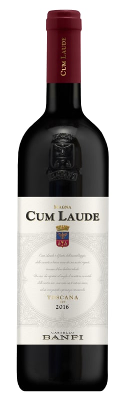 Banfi Magna Cum Laude 2016 Front Bottle Shot