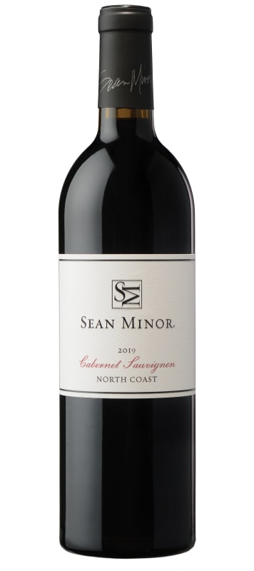 Sean Minor North Coast Cabernet Sauvignon 2019 Front Bottle Shot