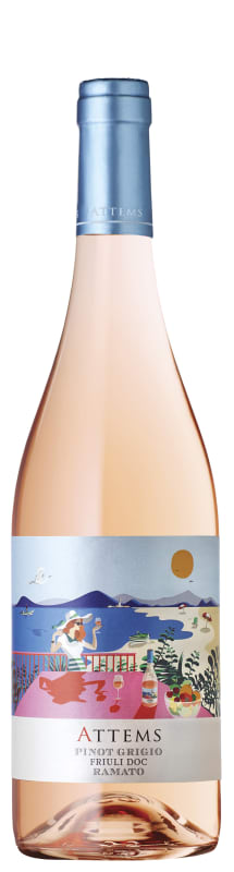 Attems Pinot Grigio Ramato 2019 Front Bottle Shot