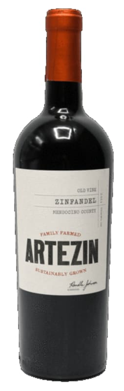 Artezin Mendocino Zinfandel 2019 Front Bottle Shot