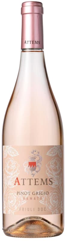 Attems Pinot Grigio Ramato 2025 Front Bottle Shot