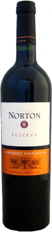 Bodega Norton Reserva Cabernet Sauvignon 2014 Front Bottle Shot