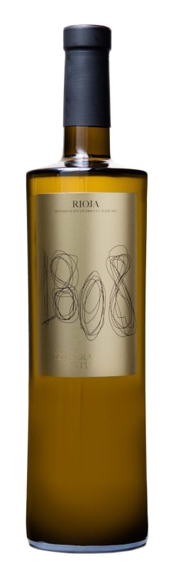 Bodegas 1808 Viura 2017 Front Bottle Shot