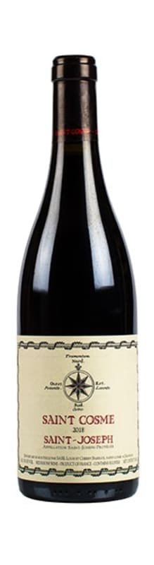 Chateau de Saint Cosme Saint-Joseph 2018 Front Bottle Shot