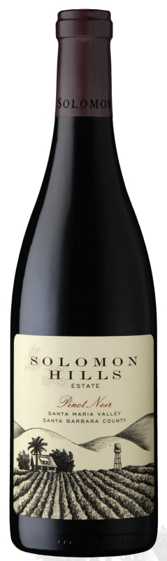 Solomon Hills Estate Pinot Noir 2020 Front Bottle Shot