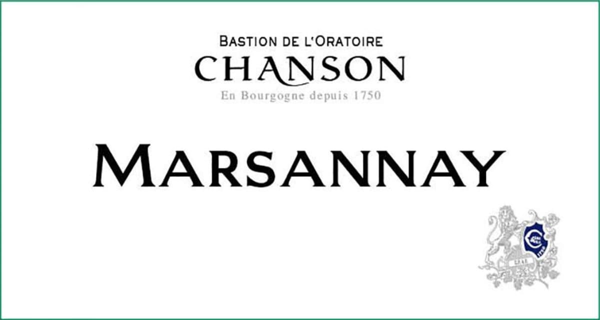 Chanson Pere & Fils Marsannay Pinot Noir 2014 Front Label