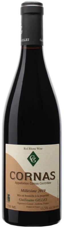 Guillaume Gilles Cornas 2019 Front Bottle Shot