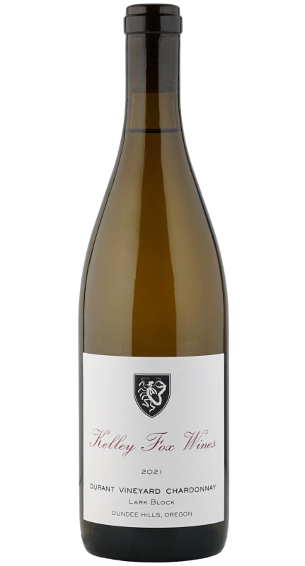 Kelley Fox Durant Vineyard Lark Block Chardonnay 2021 Front Bottle Shot