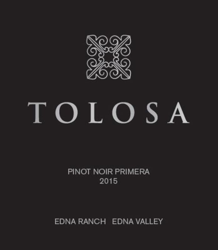Tolosa Winery Primera Pinot Noir 2015 Front Label