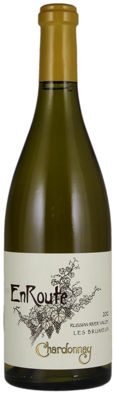 EnRoute Winery Les Brumeux Chardonnay 2012 Front Bottle Shot