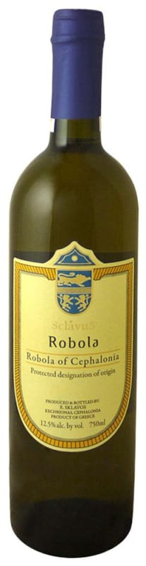Sclavos Robola 2014 Front Bottle Shot