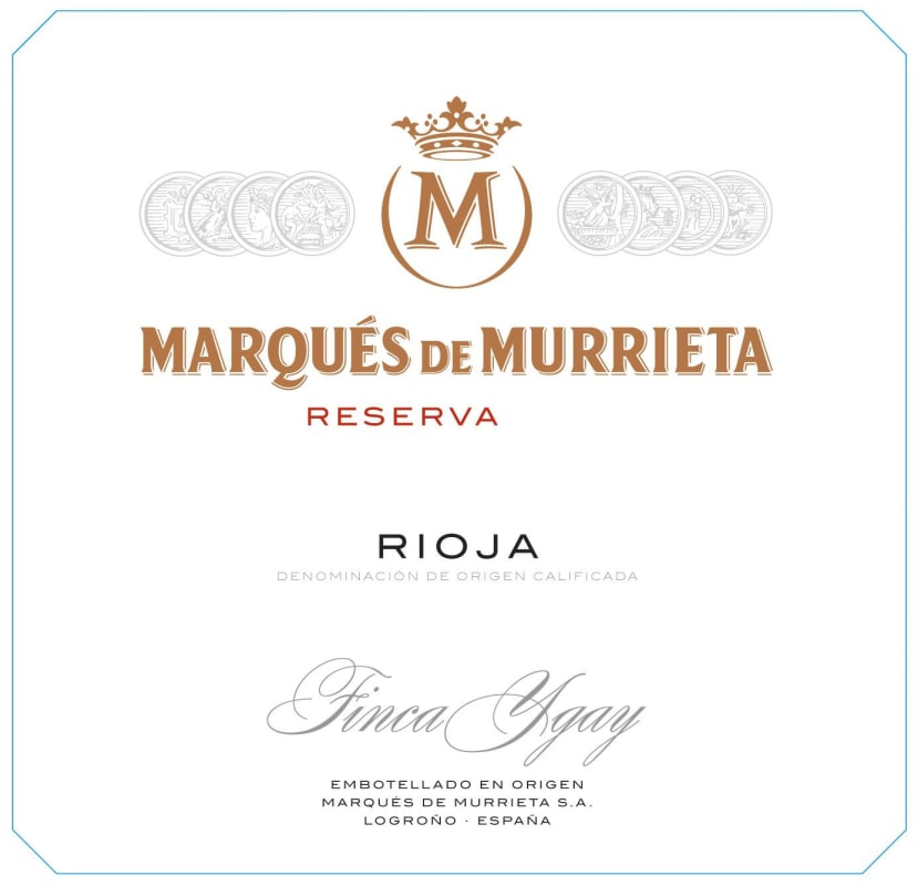 Marques de Murrieta Finca Ygay Reserva 2012 Front Label