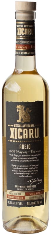 Xicaru Anejo Mezcal Front Bottle Shot