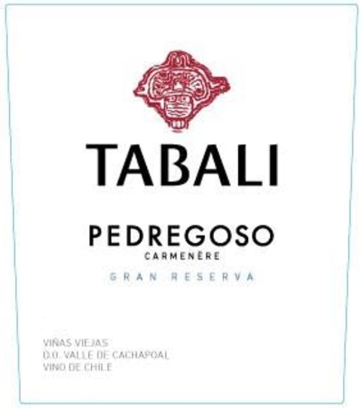 Tabali Pedregoso Gran Reserva Carmenere 2016 Front Label