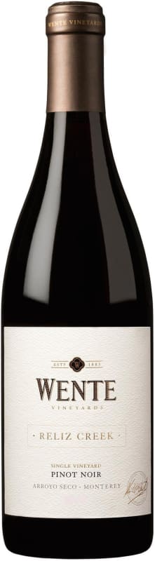 Wente Reliz Creek Pinot Noir 2011 Front Bottle Shot