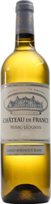 Chateau de France Blanc 2020 Front Bottle Shot