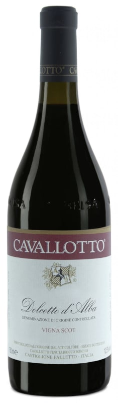 Cavallotto Dolcetto d'Alba Vigna Scot 2021 Front Bottle Shot