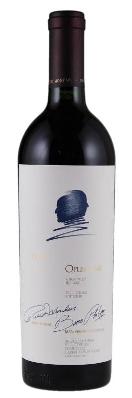 Opus One (375ML half-bottle) 1993 Front Bottle Shot
