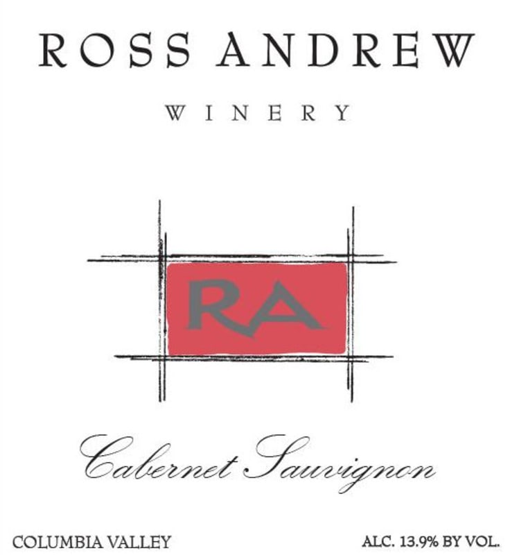 Ross Andrew Winery Cabernet Sauvignon 2014 Front Label