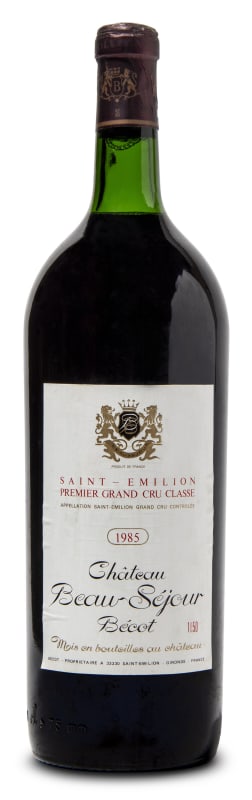 Chateau Beau-Sejour Becot 1985 Front Bottle Shot