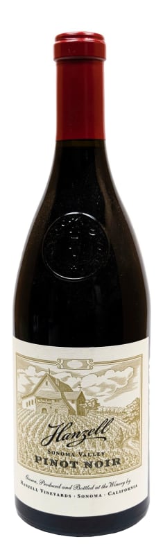 Hanzell Pinot Noir 2021 Front Bottle Shot