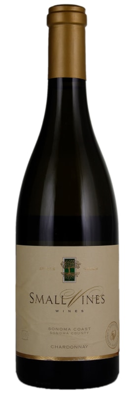 Small Vines Sonoma Coast Chardonnay 2019 Front Bottle Shot