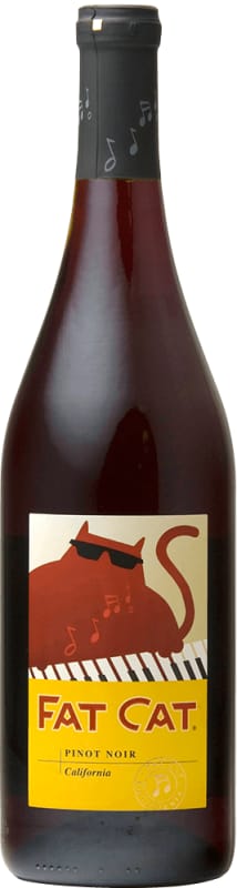 Fat Cat Cellars Pinot Noir 2020 Front Bottle Shot