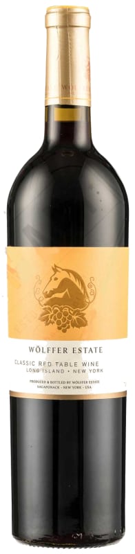 Wolffer Classic Red 2016 Front Bottle Shot