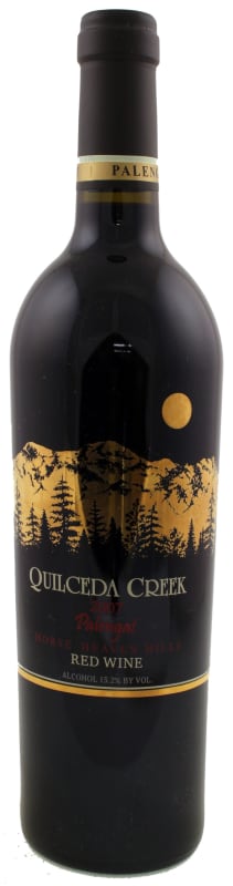 Quilceda Creek Palengat Proprietary Red Blend 2007 Front Bottle Shot