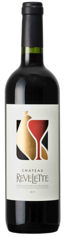 Chateau Revelette Coteaux d'Aix en Provence Rouge 2014 Front Bottle Shot