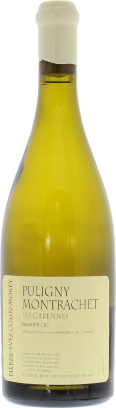 Pierre-Yves Colin-Morey Puligny-Montrachet La Garenne Premier Cru 2021 Front Bottle Shot
