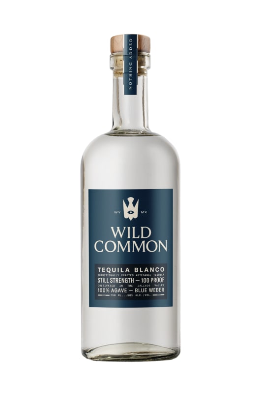 Wild Common Blanco Still Strength Tequila Front Bottle Shot