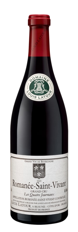 Louis Latour Romanee-St-Vivant Les Quatre Journaux Grand Cru 2015 Front Bottle Shot