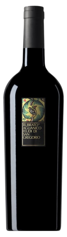 Feudi di San Gregorio Rubrato Aglianico 2022 Front Bottle Shot