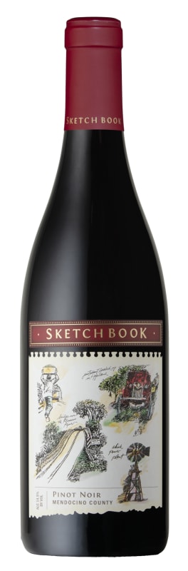 Sketchbook Pinot Noir 2019 Front Bottle Shot