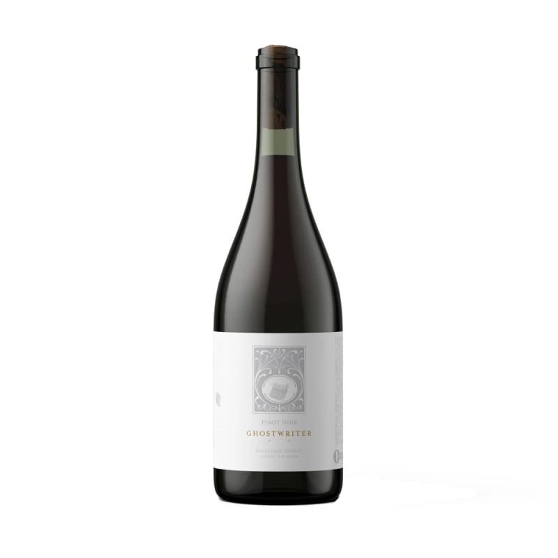 Ghostwriter Santa Cruz County Pinot Noir 2019 Front Bottle Shot