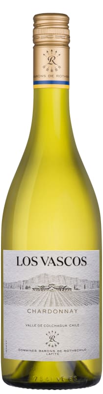 Los Vascos Chardonnay 2020 Front Bottle Shot