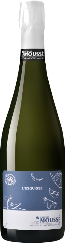 Famille Mousse L'Esquisse Extra Brut Front Bottle Shot