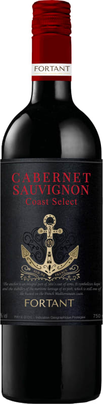 Fortant Coast Select Cabernet Sauvignon 2022 Front Bottle Shot
