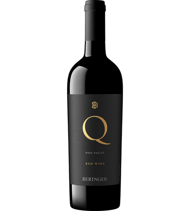 Beringer Q Red Blend 2020 Front Bottle Shot