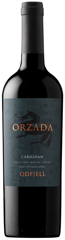 Odfjell Orzada Organic Carignan 2016 Front Bottle Shot
