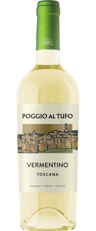 Tommasi Poggio al Tufo Vermentino 2025 Front Bottle Shot