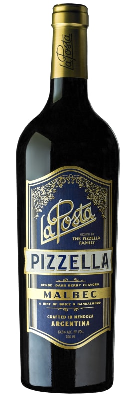 La Posta Pizzella Family Vineyard Malbec 2024 Front Bottle Shot
