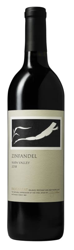 Frog's Leap Zinfandel 2018 Front Bottle Shot