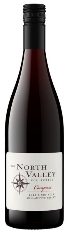 North Valley Vineyards Compass Pinot Noir 2021 Front Bottle Shot